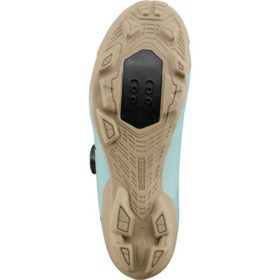 Chaussures VTT Shimano XC3 W Bleu Surf BOA SPD Femme Chaussures VTT Shimano XC3 W Bleu Surf BOA SPD Femme