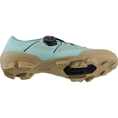 Chaussures VTT Shimano XC3 W Bleu Surf BOA SPD Femme Chaussures VTT Shimano XC3 W Bleu Surf BOA SPD Femme