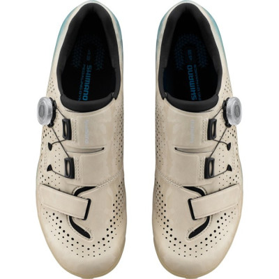 Chaussures Shimano RX6 – Gravel VTT Beige Bleu Chaussures Shimano RX6 – Gravel VTT Beige Bleu