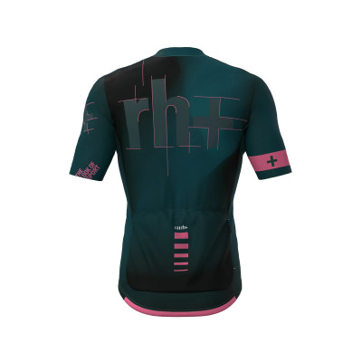 Maillot vélo RH+ Pacer Pro Vert – Léger & Respirant Maillot vélo RH+ Pacer Pro Vert – Léger & Respirant