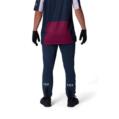 Pantalon VTT Fox Ranger Tactile Bleu/Blanc – Résistant