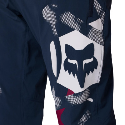 Pantalon VTT Fox Ranger Tactile Bleu/Blanc – Résistant