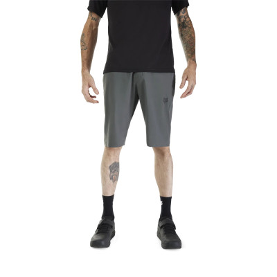 Short VTT Fox Ranger Gris avec Inner – Confort & Résistance