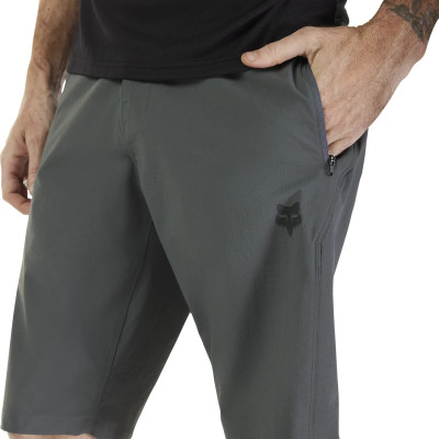 Short VTT Fox Ranger Gris avec Inner – Confort & Résistance