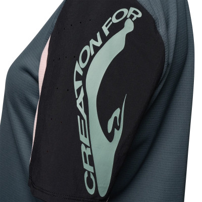 Maillot VTT Femme Fox Defend Creation Bleu – Technique