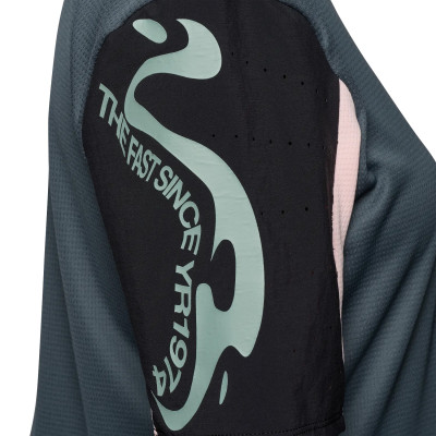 Maillot VTT Femme Fox Defend Creation Bleu – Technique