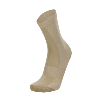 Santini PURO Cappuccino – Chaussettes vélo Q‑Skin respirantes