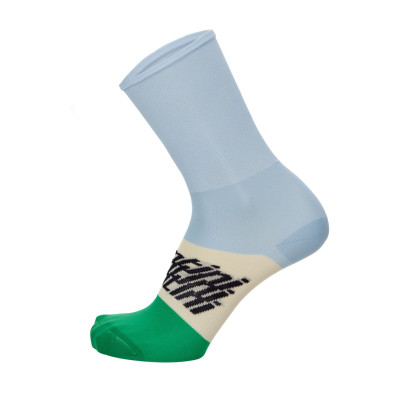 Santini BIG BENGAL – Chaussettes vélo Coolmax hautes