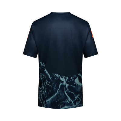 Maillot Fox Ranger Image Print Enfant – Bleu/Orange VTT