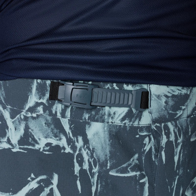 Pantalon VTT Fox Ranger Image Print Bleu/Orange