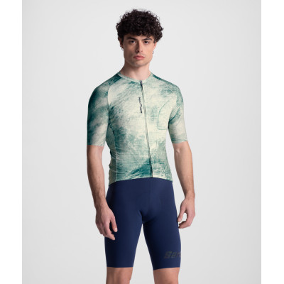 Santini MOTION – Maillot vélo unisexe Polartec