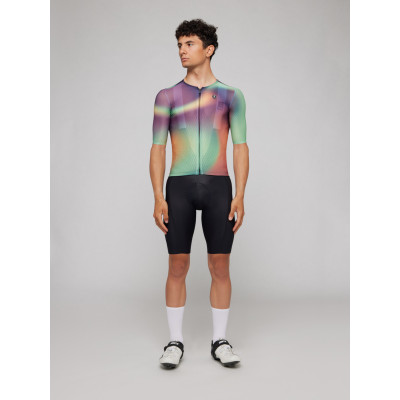 Maillot vélo Pissei Magistrale Superlight violet/vert homme Maillot vélo Pissei Magistrale Superlight violet/vert homme