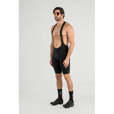 Cuissard vélo Zero RH+ Explorer Noir – À bretelles
