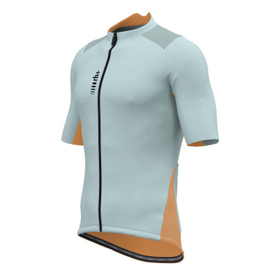 Maillot vélo Zero RH+ Grinta Pro Bleu/Orange – Homme