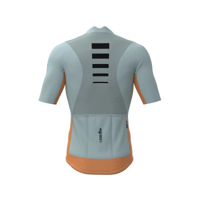 Maillot vélo Zero RH+ Grinta Pro Bleu/Orange – Homme