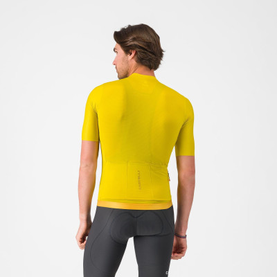 Maillot vélo haute performance Jaune – Confort et respirabilité Maillot vélo haute performance Jaune – Confort et respirabilité