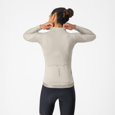 Maillot Castelli Espresso LS 2 W Beige – Femme vélo Maillot Castelli Espresso LS 2 W Beige – Femme vélo