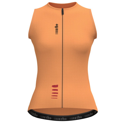 Maillot vélo femme Zero RH+ Aries Sleeveless orange