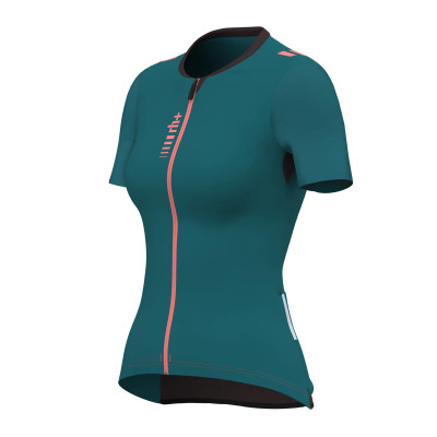 Maillot vélo femme Zero RH+ Superlight Pro W vert – Ultra‑léger