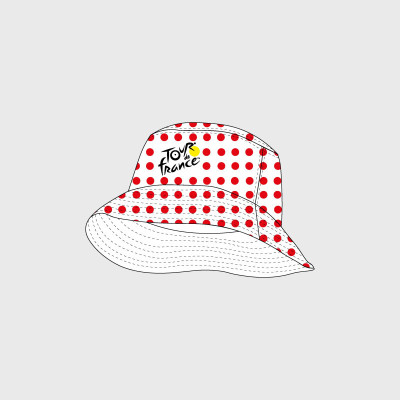Bob Tour de France Pois Rouges – Coton Premium