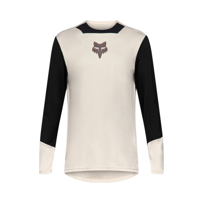 Maillot VTT Fox Defend Park SE Beige – Résistant & Respirant