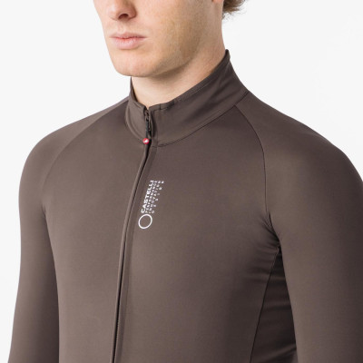 Veste Castelli Dodici Marron – Thermique Vélo Homme Veste Castelli Dodici Marron – Thermique Vélo Homme