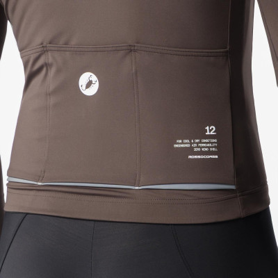 Veste Castelli Dodici Marron – Thermique Vélo Homme Veste Castelli Dodici Marron – Thermique Vélo Homme