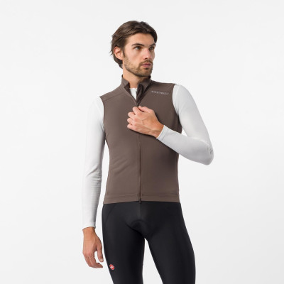 Gilet Castelli Espresso 2 Marron – Gilet vélo homme