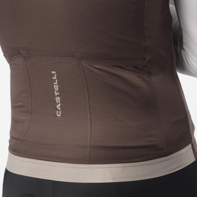 Gilet Castelli Espresso 2 Marron – Gilet vélo homme