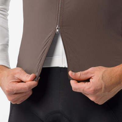 Gilet Castelli Espresso 2 Marron – Gilet vélo homme