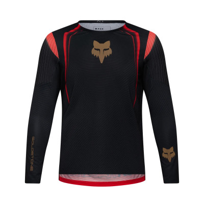 Maillot Fox Flexair Goldstone Enfant – VTT Manches Longues Taille 8ans
