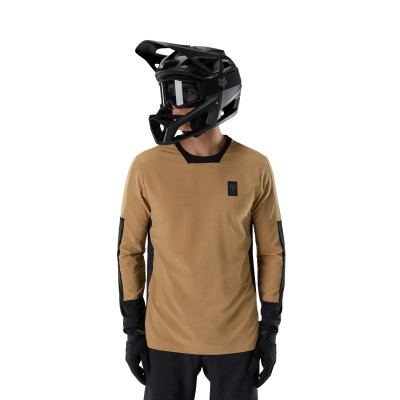 Maillot Fox Defend Thermal LS – VTT Homme Marron Taille S