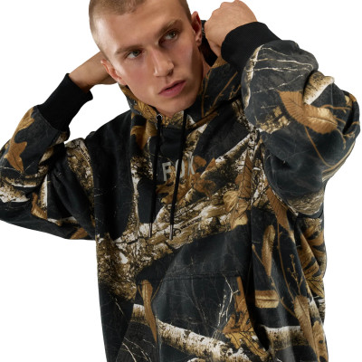 Sweat Fox Realtree – Hoodie Homme Noir Marron Taille M Sweat Fox Realtree – Hoodie Homme Noir Marron Taille M