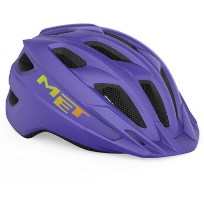 Casque MET Crackerjack violet enfant sécurité et confort