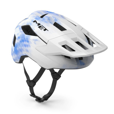 Casque MET Shelter Enfant Blanc/Bleu – Vélo & VTT Junior Casque MET Shelter Enfant Blanc/Bleu – Vélo & VTT Junior