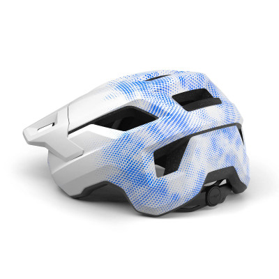 Casque MET Shelter Enfant Blanc/Bleu – Vélo & VTT Junior Casque MET Shelter Enfant Blanc/Bleu – Vélo & VTT Junior