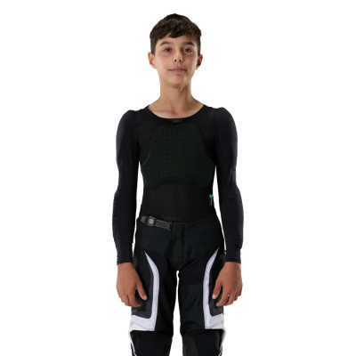 Protection Fox Baseframe Pro LS Enfant – D3O Noir VTT Protection Fox Baseframe Pro LS Enfant – D3O Noir VTT