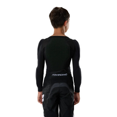 Protection Fox Baseframe Pro LS Enfant – D3O Noir VTT Protection Fox Baseframe Pro LS Enfant – D3O Noir VTT