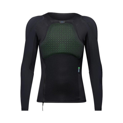 Gilet Fox Baseframe Pro LS Koroid noir protection VTT CE