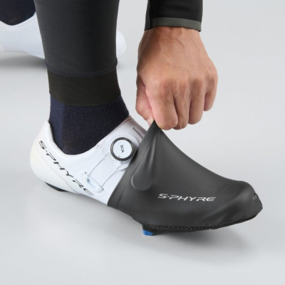 Couvre‑orteils Shimano S‑Phyre Noir – Vélo Route Coupe‑vent Couvre‑orteils Shimano S‑Phyre Noir – Vélo Route Coupe‑vent