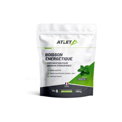 Boisson Énergétique Bio Atlet Menthe 450g | Endurance