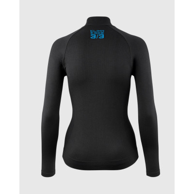 Sous-vêtement ASSOS Skin Layer LS Femme Hiver Noir Sous-vêtement ASSOS Skin Layer LS Femme Hiver Noir