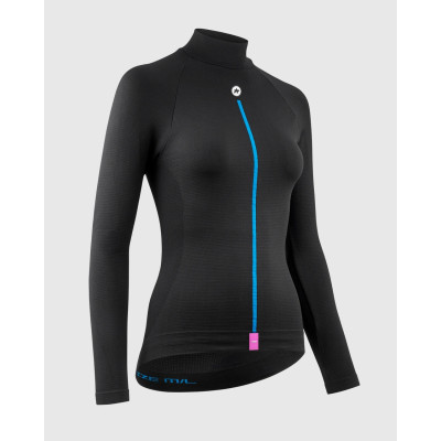 Sous-vêtement ASSOS Skin Layer LS Femme Hiver Noir Sous-vêtement ASSOS Skin Layer LS Femme Hiver Noir