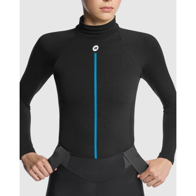 Sous-vêtement ASSOS Skin Layer LS Femme Hiver Noir Sous-vêtement ASSOS Skin Layer LS Femme Hiver Noir