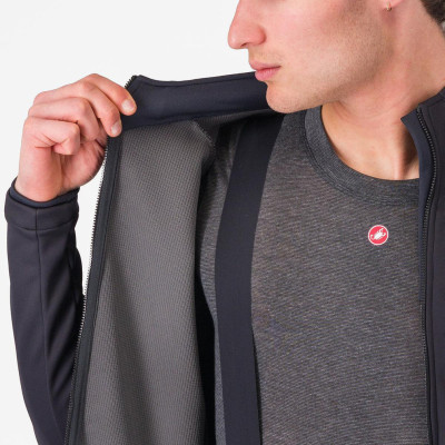 Veste Castelli Competizione Noir | Vélo Hiver Homme