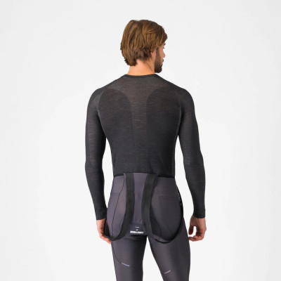 Sous-vêtement Castelli Merino Seamless Homme Noir