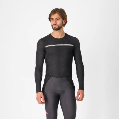 Sous-vêtement Castelli Merino Seamless Homme Noir