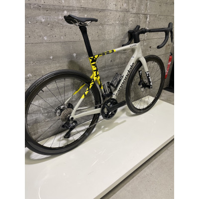 Cannondale SuperSix EVO Hi-MOD GREY / YELLOW – Vélo Route Taille 54 Cannondale SuperSix EVO Hi-MOD GREY / YELLOW – Vélo Route Taille 54