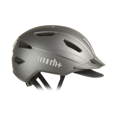 Casque vélo RH+ ZTL anthracite LED visière taille unique