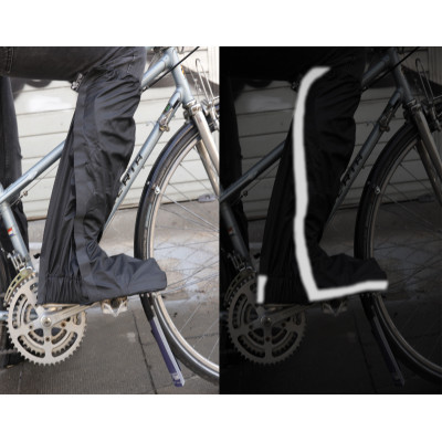 Couvre-chaussures vélo Savatsech noir - Spad de Ville
